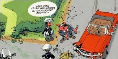 Quelle voiture possède cet homme d'affaire ?