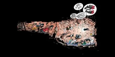 Freddy-les-doigts-de-fée est un cambrioleur qui essaye souvent de voler la rédaction du Journal de Spirou mais Gaston est toujours là pour l'empêcher d'arriver à ses fins.