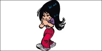 Comment se prénomme la petite fille qui plaît beaucoup à notre jeune héros ?