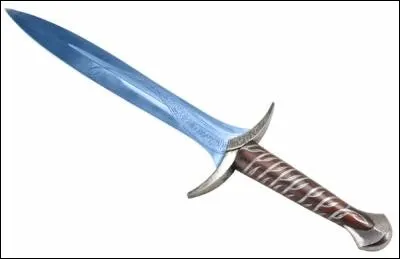 Comment se nomme l'épée que possède Frodon ?