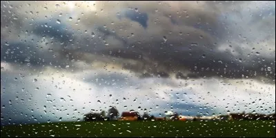 Que veut dire l'expression anglaise "It's raining cats and dogs" ?