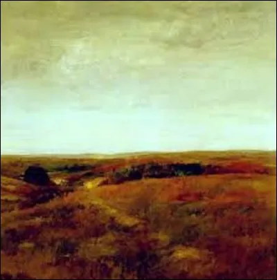 Datant de 1893, ''October'' est une toile d'un peintre américain connu pour son engagement en faveur de l'impressionnisme et comme enseignant. Pourriez-vous me citer son nom ?