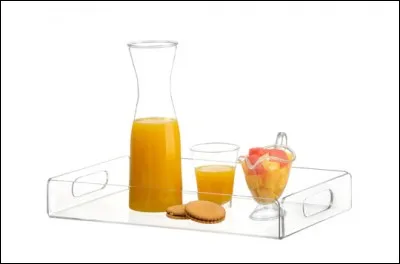 Transparent le plateau. Il est donc interdit... ?