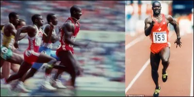 Au cours des Jeux de 1988 à Séoul, le 24 septembre 1988, un athlète remporte l'épreuve reine des jeux, le « 100 mètres » dans le temps de 9 s 79, établissant un nouveau record du monde. Il sera disqualifié pour dopage.
Qui est ce tricheur ?