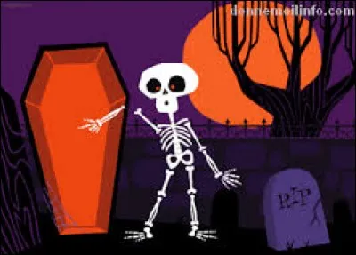Qui se promène entre les tombes pendant la nuit du 31 octobre ?