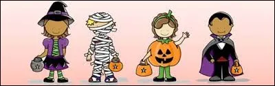 Le jour d'Halloween, les enfants déguisés vont de maison en maison pour demander des bonbons. Que disent-ils ?