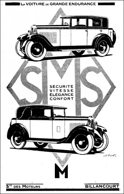 Quelle marque de voiture est représentée sur cette affiche ?