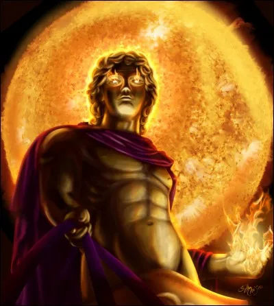 Dans la mythologie grecque, l'astre le Soleil fut personnifié en une divinité. Quelle est-elle ?