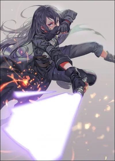 L'avatar de Kirito dans l'arc Gun Gale Online est un :