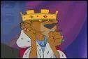 Quel rle tient ce lion dans le 'Robin des Bois' de Walt Disney ?