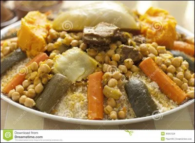 Le couscous est un plat .....