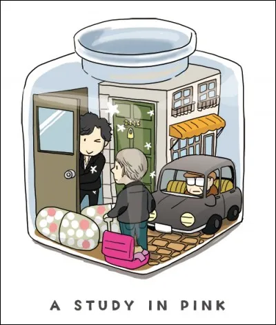 Qu'est-ce que Jennifer Wilson a gravé avec ses ongles dans le plancher ? («Une étude en rose»)