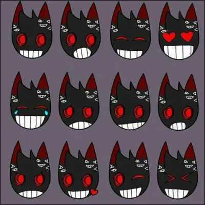 Ton Darkney se regarde dans un miroir, intrigué, essayant différentes têtes. Tu le regardes depuis un moment, pourquoi ?