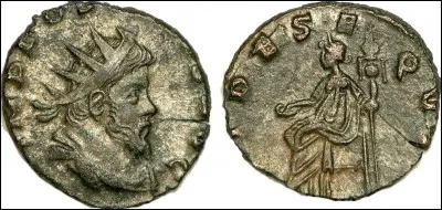 Un usurpateur romain a fait frapper cette monnaie à Milan, de qui s'agit-il ?