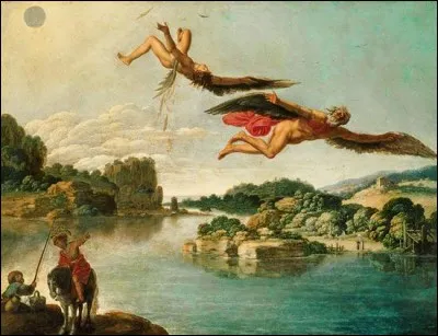 I comme Icare. Dans la mythologie grecque, Icare est connu pour avoir volé et s'être rapproché du Soleil. De qui Icare est-il le fils ?