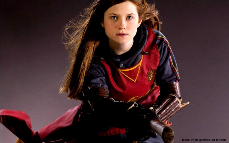 Quel rôle joue-t-elle la première fois qu'elle fait partie de l'équipe de Quidditch ?