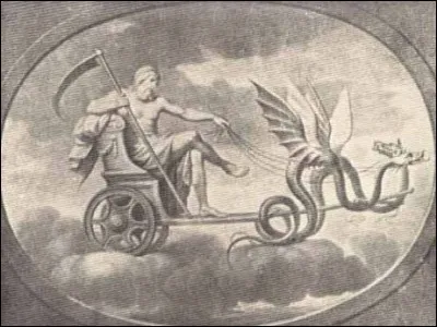 Quel dieu est représenté sur ce dessin ?