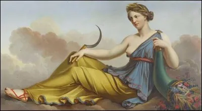 Une peinture de la déesse...