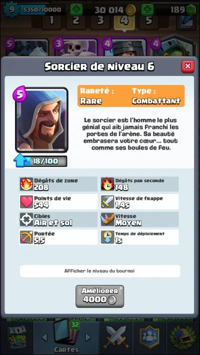 Combien y a-t-il de cartes rares ?