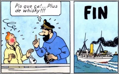 De quel album sont-ce les dernières cases ?