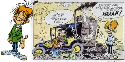 Comme personnage de la BD, Gaston a un ami dont on ne connaît pas le nom, on ne connaît de lui que son surnom. C'est un comparse de Gaston, aussi expert que lui en gaffe. Il semble un peu moins farfelu que lui.
Qui est ce personnage ?