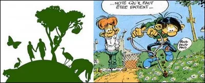 Gaston est un est un fervent défenseur de la cause animale. On peut dire que c'est un écologiste. Peut-être sans le vouloir, une association de protection de la nature apparaît dans quelques albums.
Quelle est cette organisation ?