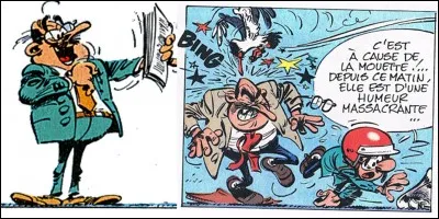 Parlons maintenant des autres membres de la BD : 
En voyant l'énergie déployée par les responsables du journal de Spirou, on comprend l'importance des contrats qu'ils doivent signer avec un personnage de la BD. A cause de Gaston et de ses gaffes, jamais ils y arriveront !
Qui doit signer ces contrats avec les responsables du journal ?