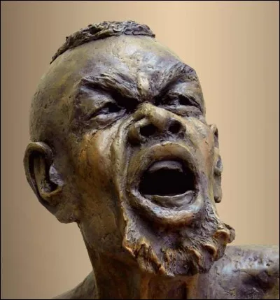 Pousser un cri royal.