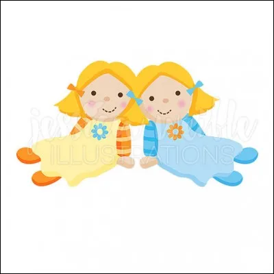 "L'une des deux poupées a des rubans (...) tandis que l'autre a des rubans (...)