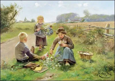 "Les fleurs qu'ils ont (...) sentent (...)."