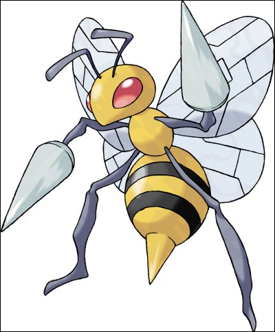 Quel est ce Pokémon de type insecte ?