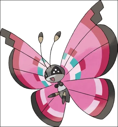 Quel est ce Pokémon de type insecte ?