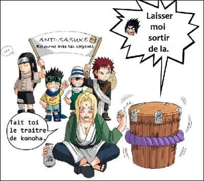 Tous contre Sasuke ! Qui ne manifeste pas contre ce dernier ?