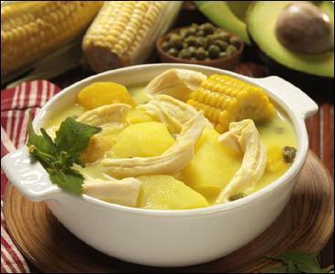 L'ajiaco est un plat typique de Colombie qui utilise notamment la guasca qui est :