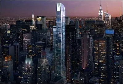 Il surplombe Central Parc et le centre de Manhattan. Il possède des formes arrondies uniques et son revêtement en verre est remarquable. La nuit aussi, il est exceptionnel ! Sa vocation est résidentielle et le service est fait par les employés du Hyatt Regency...