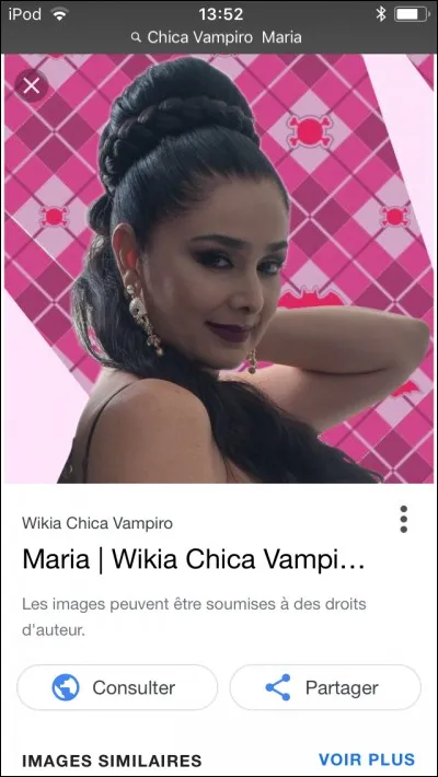 Quel lien a-t-elle avec la personne de la question n1 ?