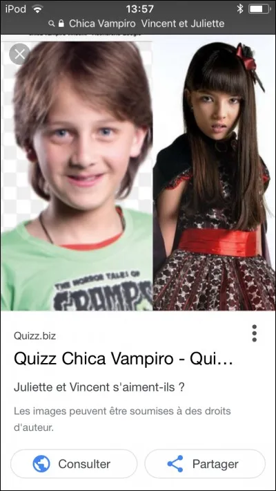 Julieta (Juliette) et Vicente (Vincent) sont :