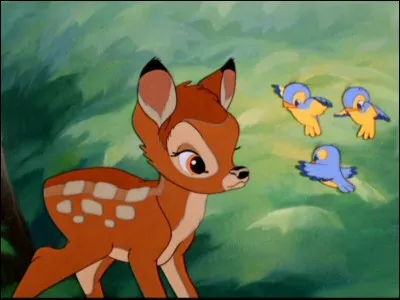Quel animal est Pan-Pan dans "Bambi" ?