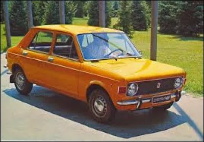 Et cette Fiat 128 fabriquée en Yougoslavie s'appelait :