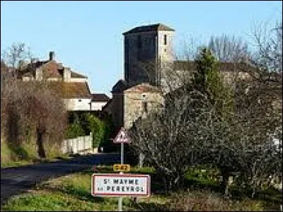 Nous sommes en Nouvelle-Aquitaine, à l'entrée de Saint-Mayme-de-Péreyrol. Commune de l'arrondissement de Périgueux, elle se trouve dans le département ...