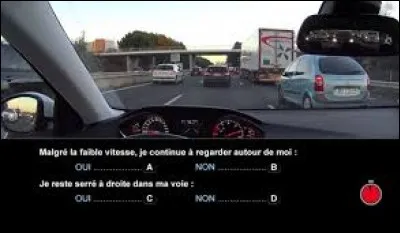 Combien de questions contient le test du Code la route ?