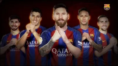 Quel est le sponsor "maillots" du Barça depuis 2017-2018 ?