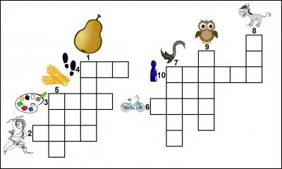 Quel mot peut se trouver au numéro 7 ?