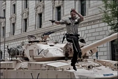 À qui parle Rick dans le tank au début de la saison 1 ?