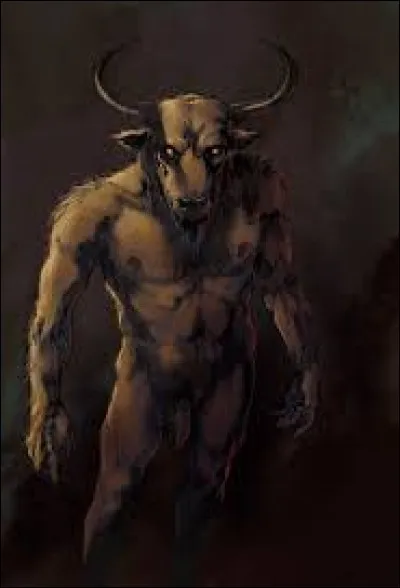Le Minotaure est une créature légendaire mi-homme, mi-taureau issue de la mythologie égyptienne.