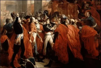 Ce 9 novembre, le coup d'Etat du 18 Brumaire porte le général Bonaparte au pouvoir. En quelle année était-ce ?