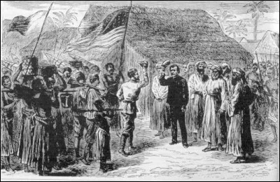 Ce 10 novembre Stanley rencontre Livingstone : c'est un des instants les plus célèbres de l'exploration de l'Afrique. Le missionnaire David Livingstone, qui explorait l'Afrique orientale, n'avait pas rencontré d'Européen depuis cinq ans et passait pour disparu... quand il fut ainsi retrouvé par le journaliste Henry Morton Stanley. En quelle année était-ce ?