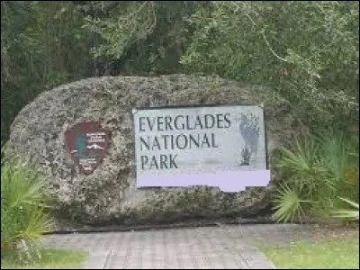 Si vous visitez le parc national des Everglades, vous vous trouvez