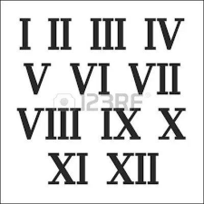 Comment écrit-on "8" en chiffres romains ?