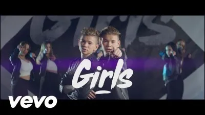 Dans le clip "Girls", avec qui collaborent-ils ?